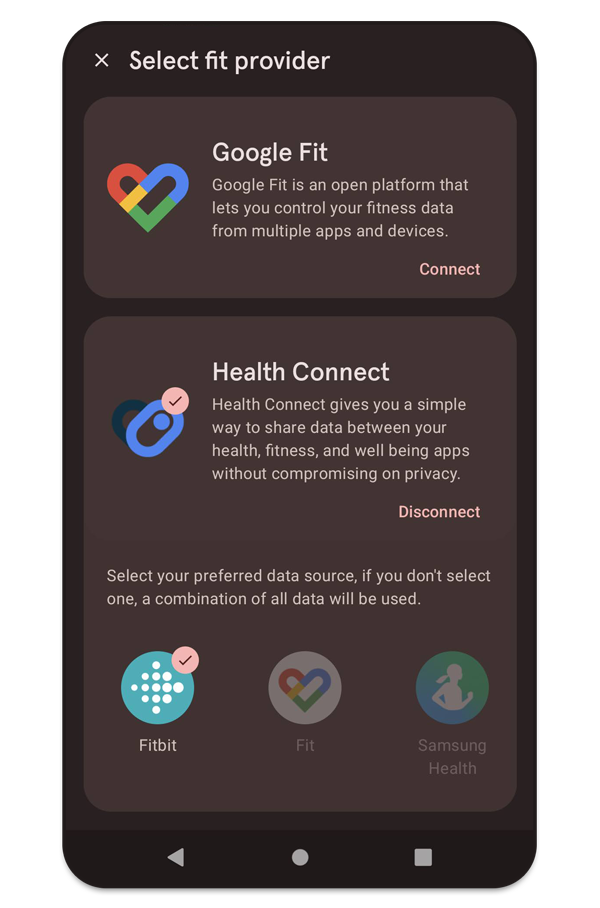 Health Connect Integration